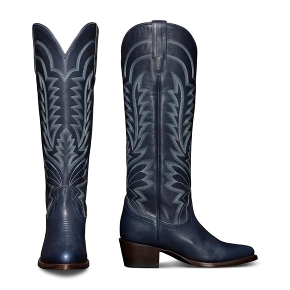 ISO Tecovas Abby Navy Bovine - Picture 1 of 1